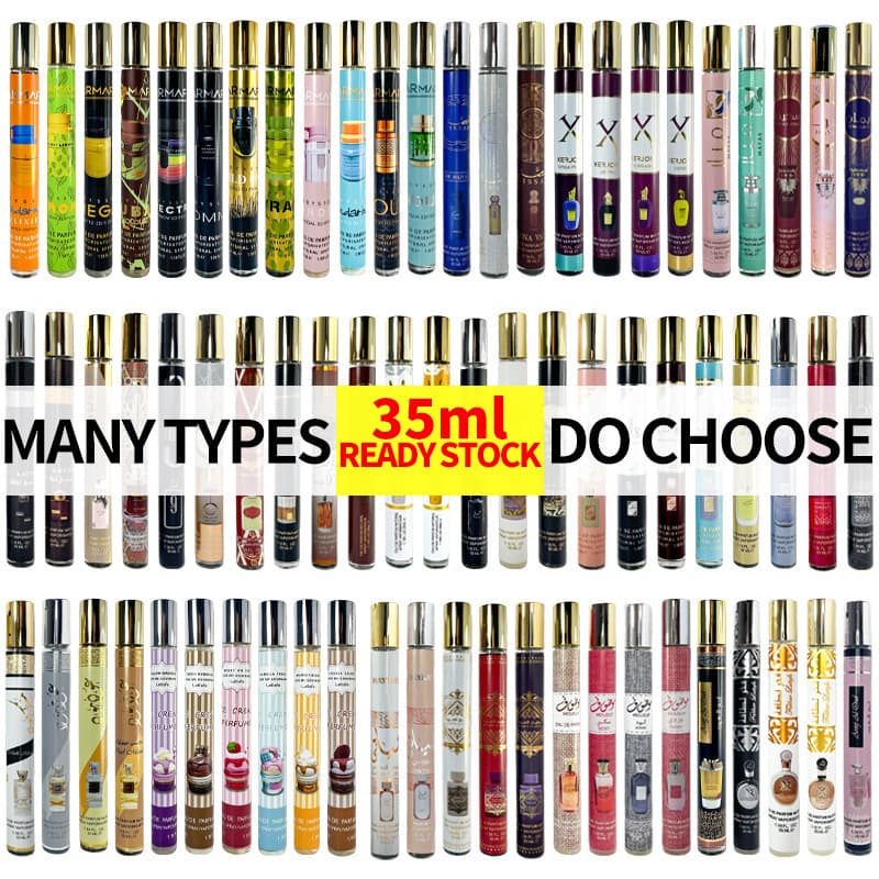 Cross-border mini perfume foreign trade Middle East Arabic lattafa perfume 35ml pull tube lattafa perfume wholesale