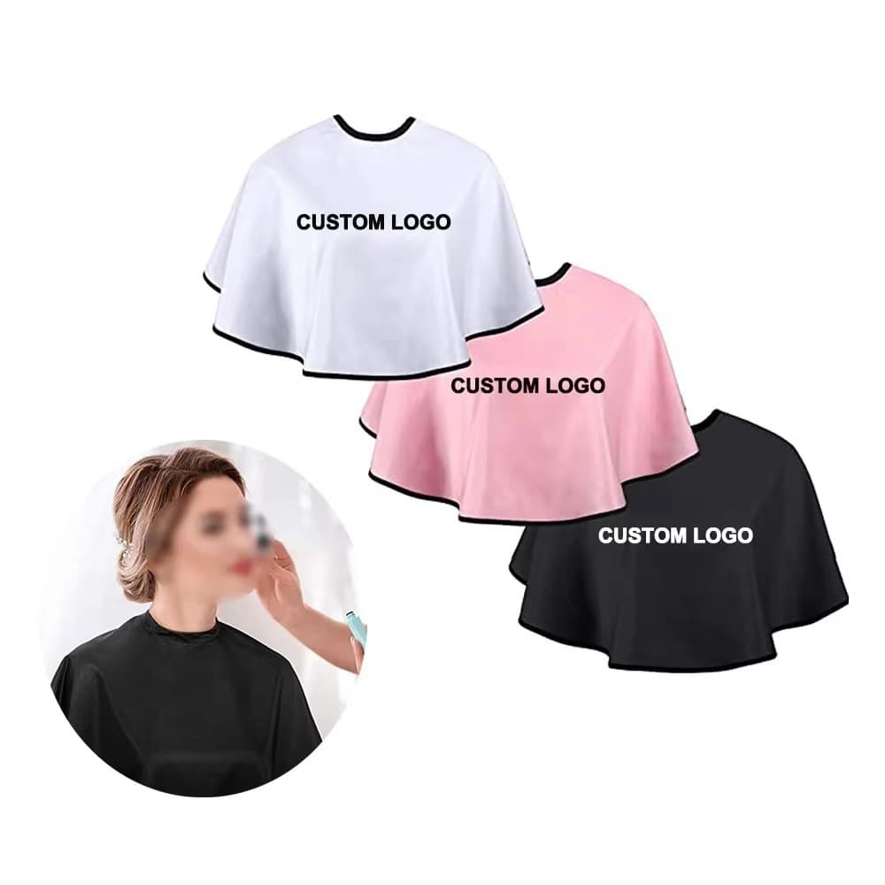 Barber Cape Hair Dyeing Oil Cape Cloak Hair Styling Blow-Dry Cape Makeup Apron