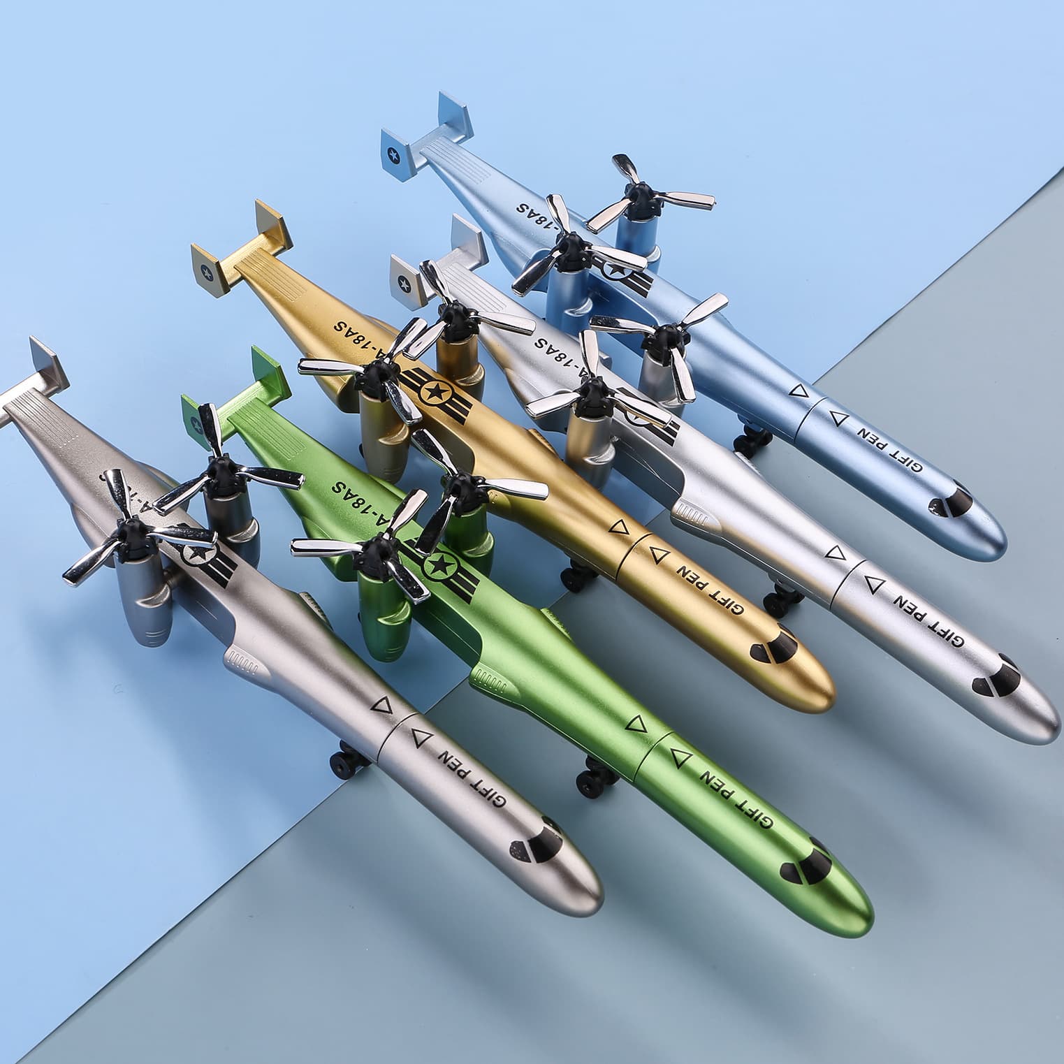 New Creative Airplane Gel Pen Military Fighter Helicopter Special Operations Pen Student Stationery