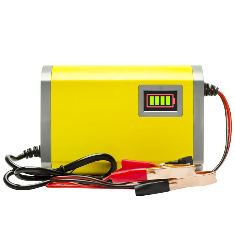 Motorcycle battery repair pickup truck battery LCD charger 12V 6A3 amp 5a2 SUV car battery