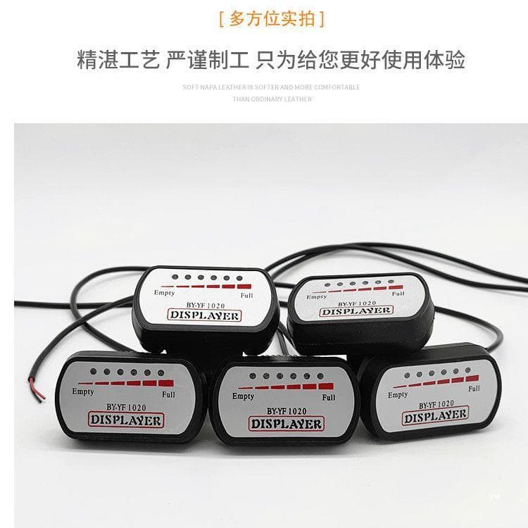 Electric vehicle battery power display, electric bicycle 36V voltmeter, modified instrument panel, 48V, 60V, 72V motorcycle battery meter