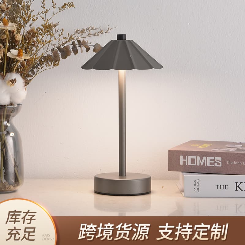 Cross-border Touch Switch Desk Lamp, Hotel Restaurant Homestay Decorative Ambient Light, Bedside Night Charging Night Light