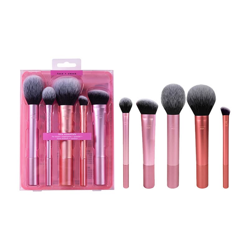 Cross-border RT makeup brush long tube makeup brush set eye shadow brush set foundation contour brush blush brush
