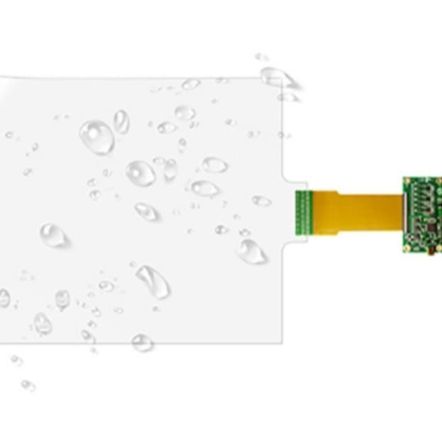 In-stock 24-inch Projected Nanotech Touch Film, Transparent Capacitive Multi-touch with Anti-interference Control Card