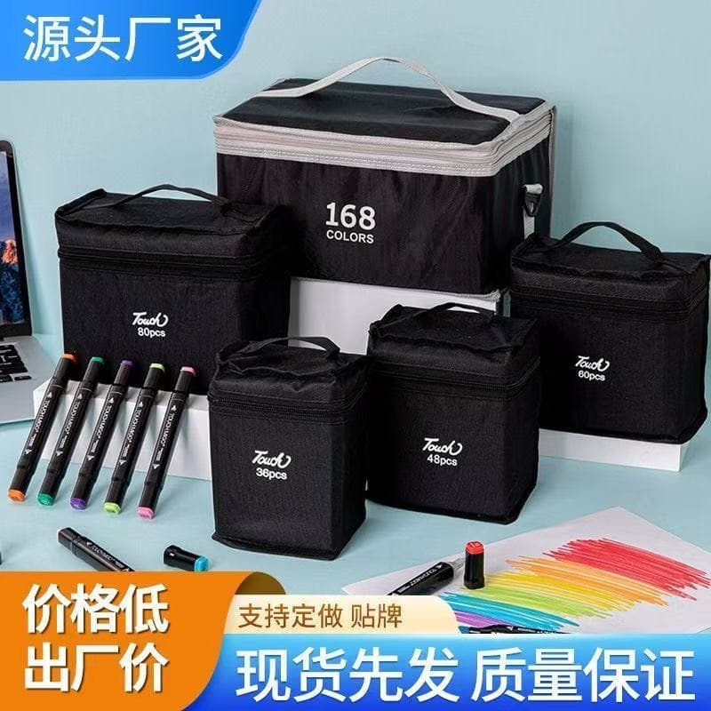 Touch Markers Oil-Based 48 Colors Art Dedicated Watercolor Pens Children Anime Drawing Colored Pens Sketching Graffiti