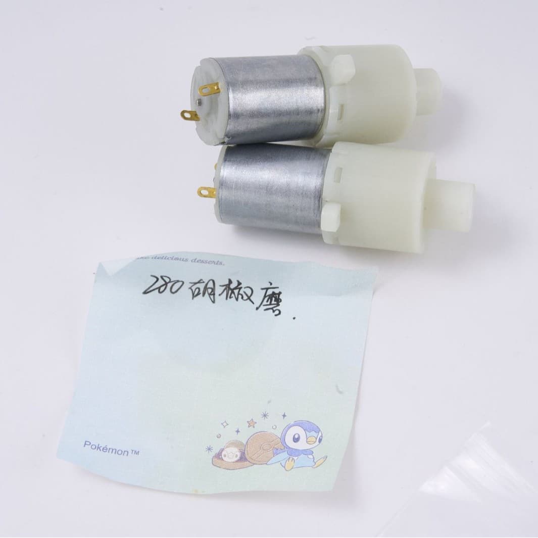 280 Pepper Grinder Micro Motor Brushed DC Motor Electric Floor Brush 12V Gear Motor Factory Wholesale