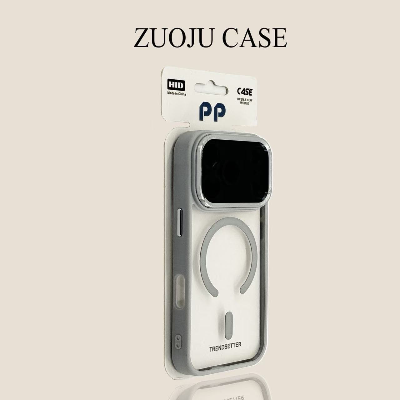 iPhone 17 Pro Max Hawk-Eye Metal Lens Magnetic Phone Case Compatible with iPhone 16 Transparent Premium Protective Cover