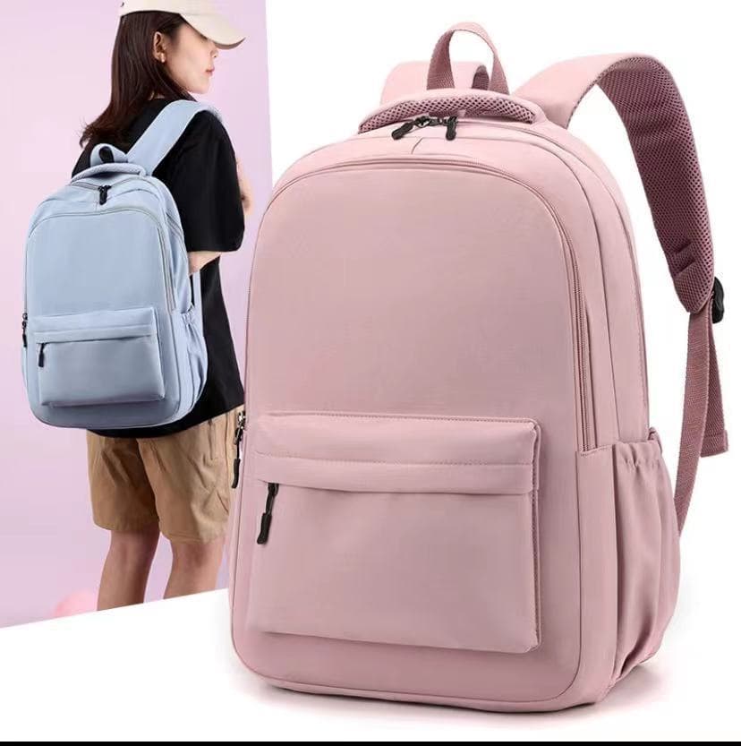 New Minimalist Lightweight Backpack for Women Students Commuter Travel Large Capacity Nylon Backpack