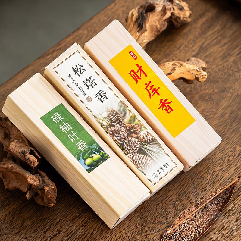 Pinecone Incense - Ancient method pure handmade incense sticks for freshening indoor air, authentic natural incense.