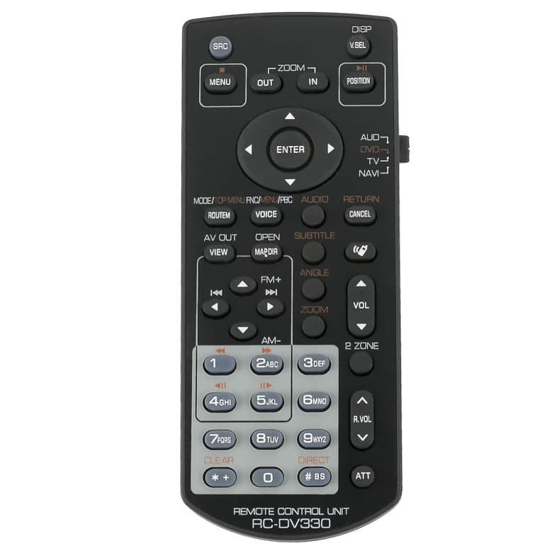 RC-DV330 RCDV330 Remote Control for KENWOOD Video/Nav