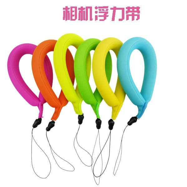 Cross-border 8 Colors in Stock Gopro Buoyancy Camera Wrist Strap Swimming Diving Floating Anti-sink Phone Wristband Bracelet