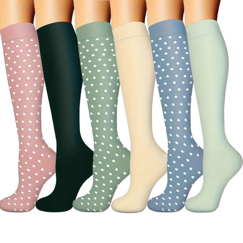 Cross-border Calf Compression Socks Sports Stockings Amazon Compression Socks European and American Pressure Calf Socks Riding Thin Leg Socks