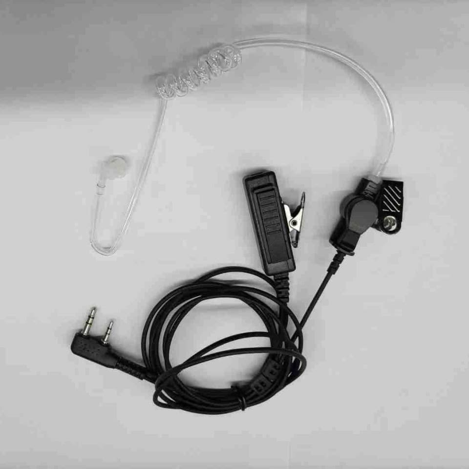 Baofeng Air Tube Earpiece for Baofeng 5R Two-Way Radio, Long Mic Headset