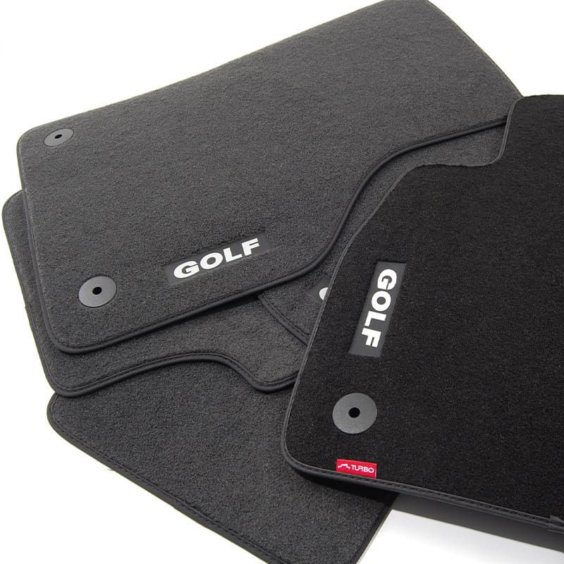 New Volkswagen Golf 8 dedicated floor mats Golf 7.5 GTI original car clips POLO Golf 6 factory old GOLF 4