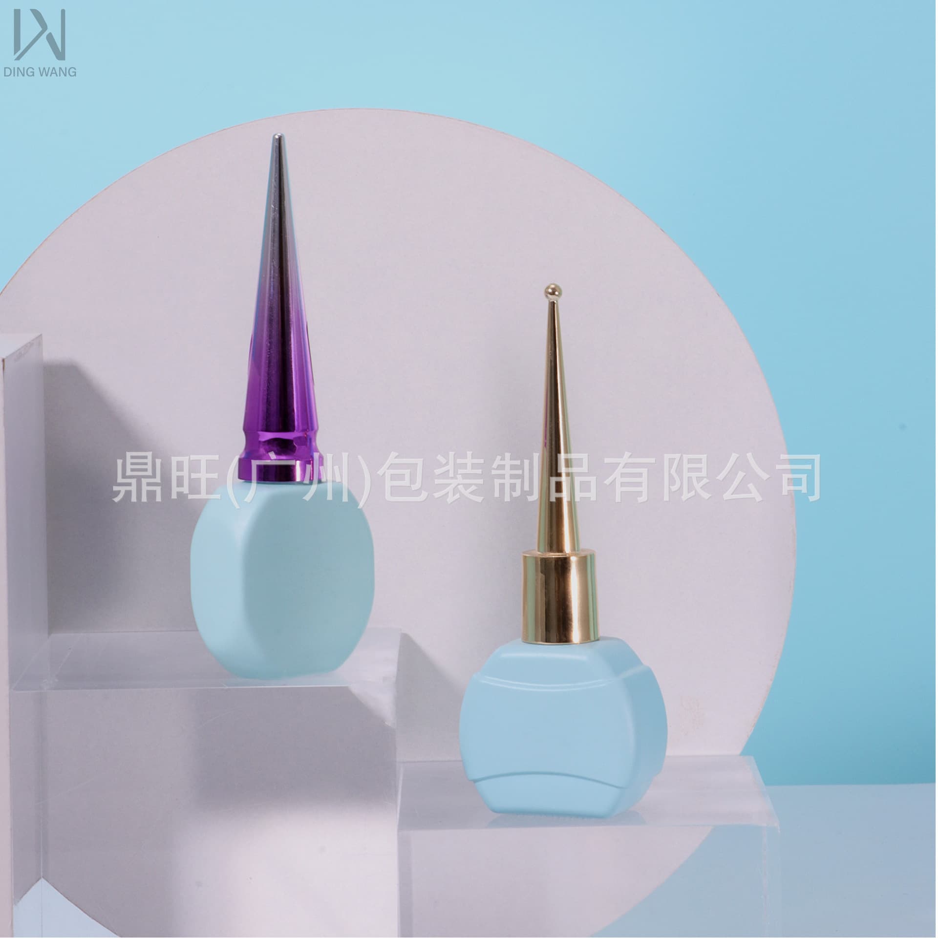 Original Factory Custom Color LOGO Empty Nail Polish Bottle Spray Gel Polish Glass Bottle Function Gel Bottle