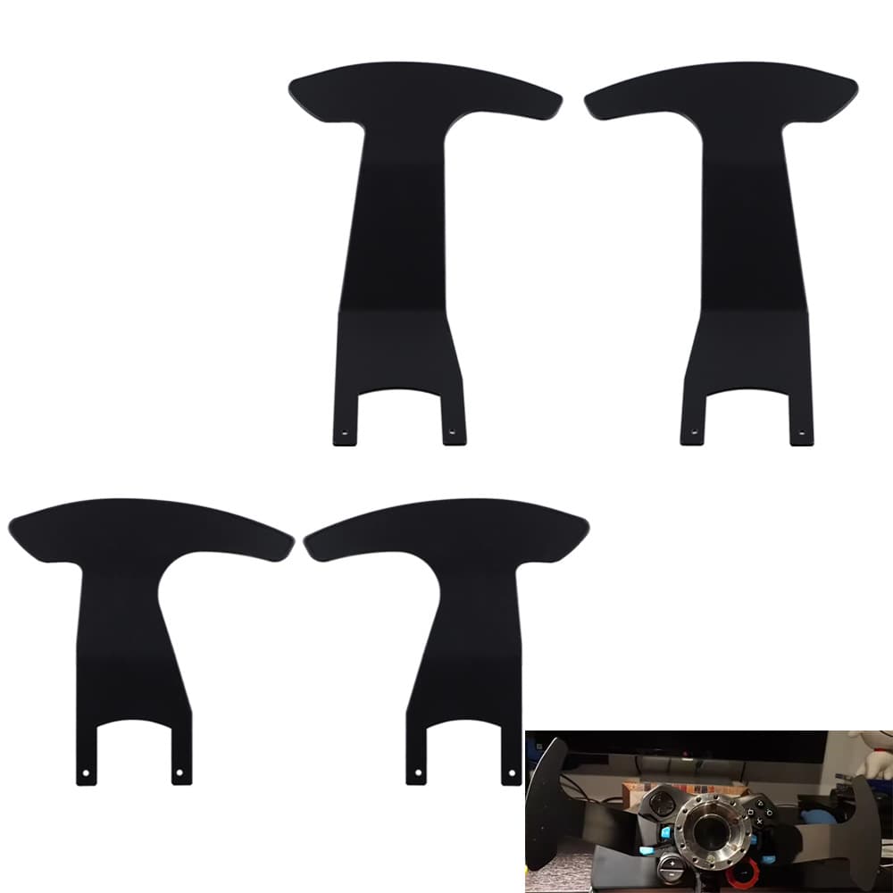 Compatible with Logitech G29 G920 Racing Simulator Steering Wheel Adapter Base Quick Release Extended Paddle Shifters