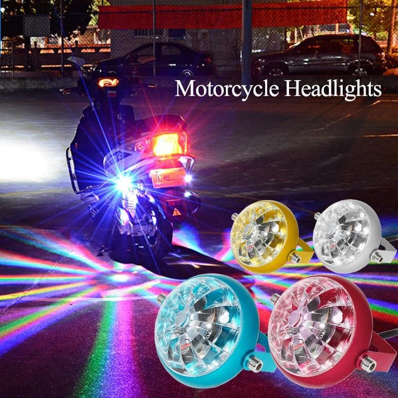 Wholesale Motorcycle Electric Car Universal Chassis Spotlight LED Flashing Colored Lights Decorative Parts Super Bright Modified Taillight
