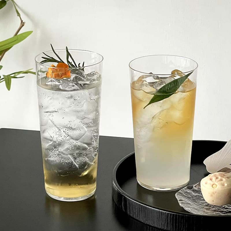 Japanese-style Kimura ultra-thin slanted glass wine cup Colin cup tipsy cocktail cup drink cup cold brew tea cup