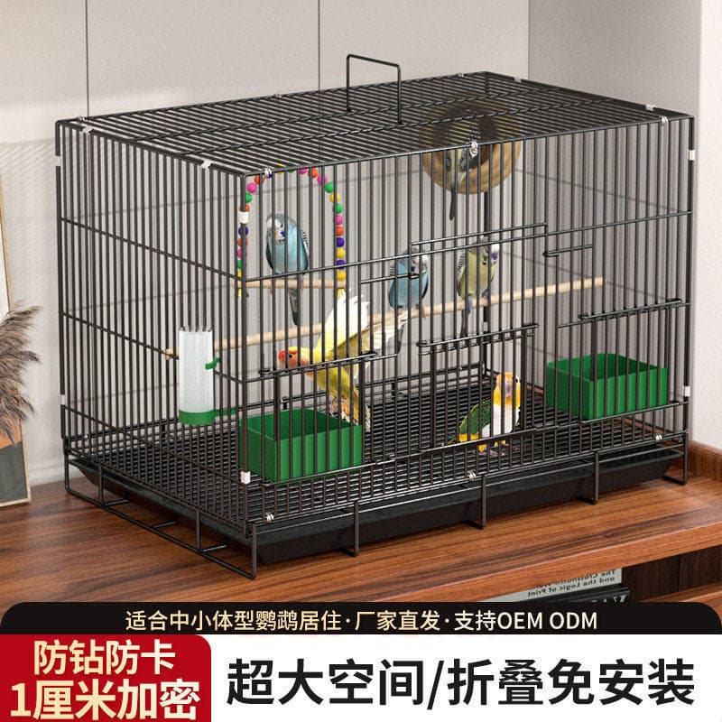 Parakeet Cage, Large Cockatiel Cage, Myna Cage, Metal Bird Cage, Free Shipping, Pigeon Cage, Budgerigar Cage