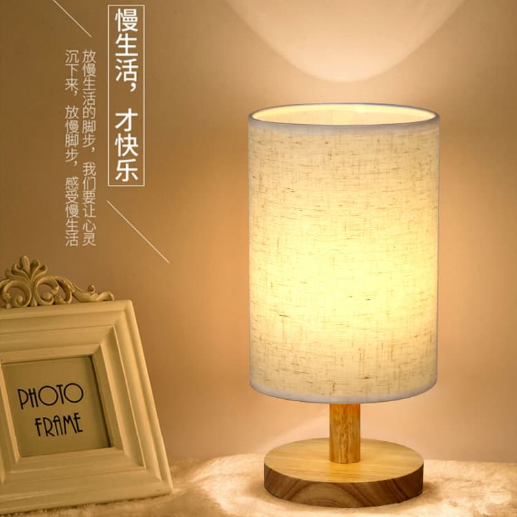 Team Building Creative DIY Dried Flower Pressed Flower Desk Lamp Night Light Bedroom Bedside Lamp Hotel B&B Ambiance Light