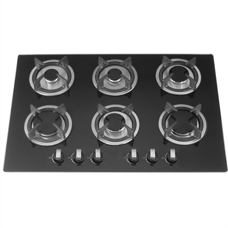 6 six-head stove gas stove burner complete machine parts CKD export dropshipping source factory printed LOGO
