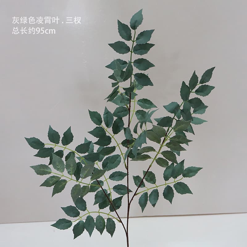 Green Artificial Flowers Forest Ceiling Hanging Greenery Leaves Wedding Floral Arrangement Decorative Props Fake Flowers Asparagus Fern