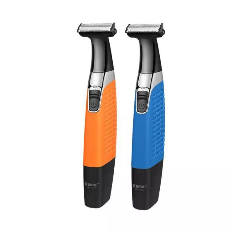 KEMEI KM-1910USB Rechargeable Electric Shaver for Men Full Body Washable Straight Cut Tooth Blade Home Appliance Shaving Machine
