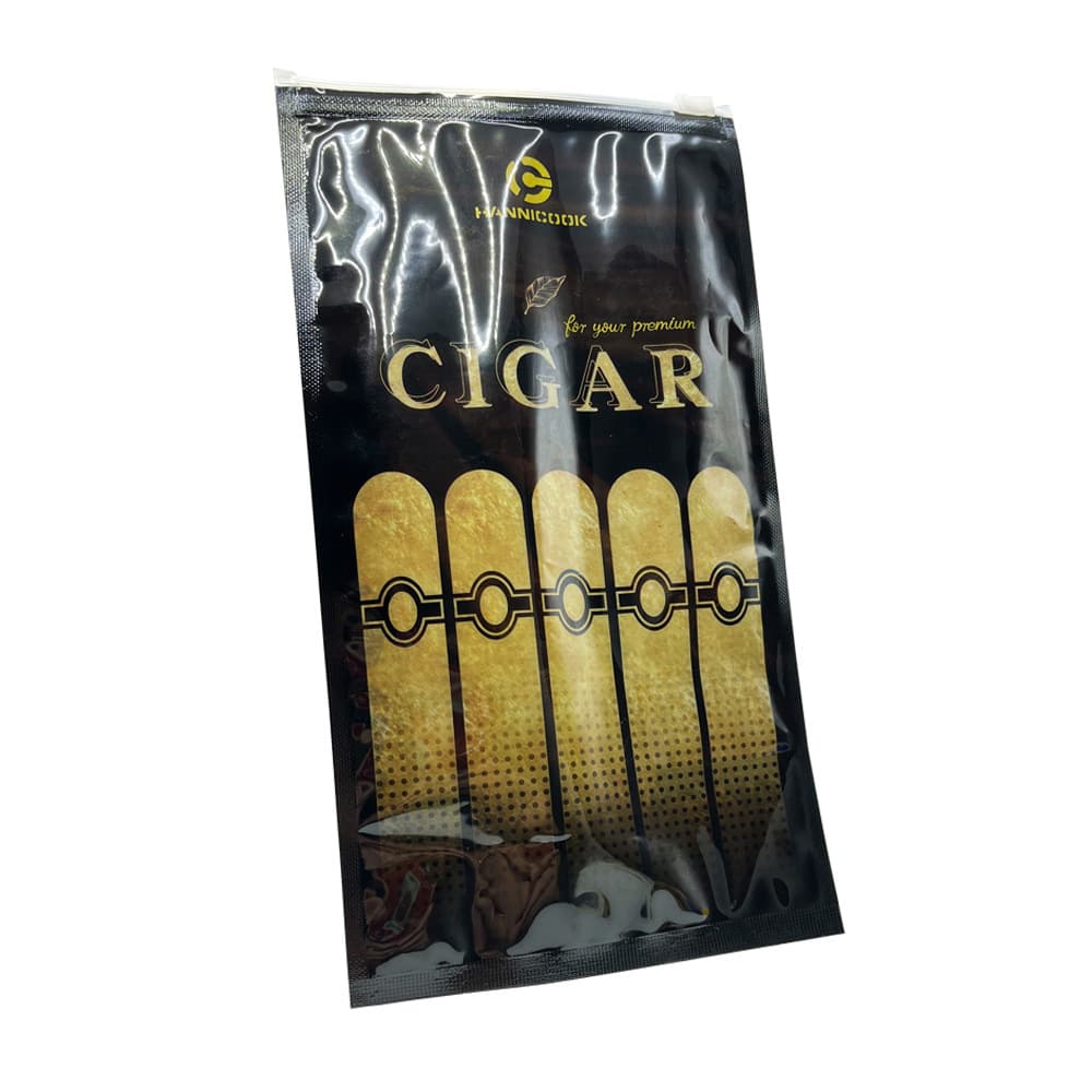 New Tobacco Humidification Bag, Portable Plastic Zipper Sealed Humidifying 5-Pack, Dedicated Humidifying Pouch