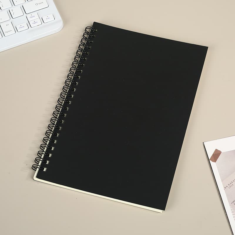 Custom Coil Notebook Cross-border A5 Colorful Printable Logo Creative Sticky Notes Student Business Journal Notebook