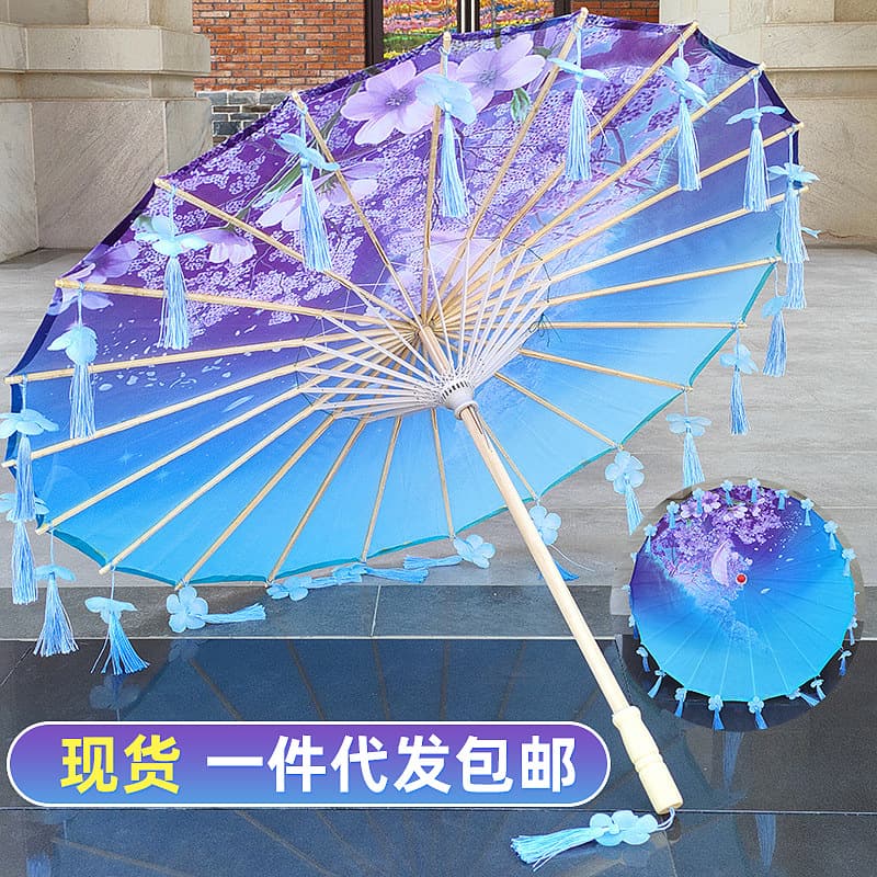 Manufacturer Wholesale Oil Paper Umbrellas, Tourist Souvenirs, Craft Umbrellas for Stalls, Dance Performance Craft Umbrellas, Handmade
