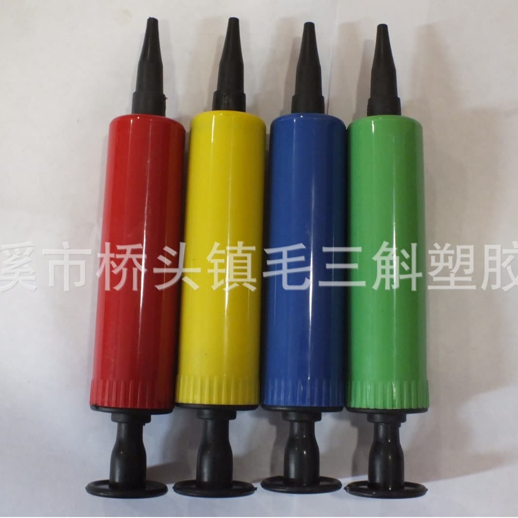 Plastic mini pump, manual pump, balloon inflator pump 18CM