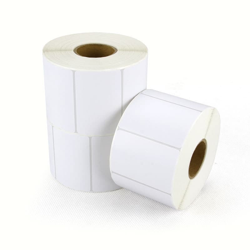 Three-Proof Thermal Paper Long-Term Storage Waterproof Oil-Resistant Adhesive Label Blank Barcode Printing Stickers