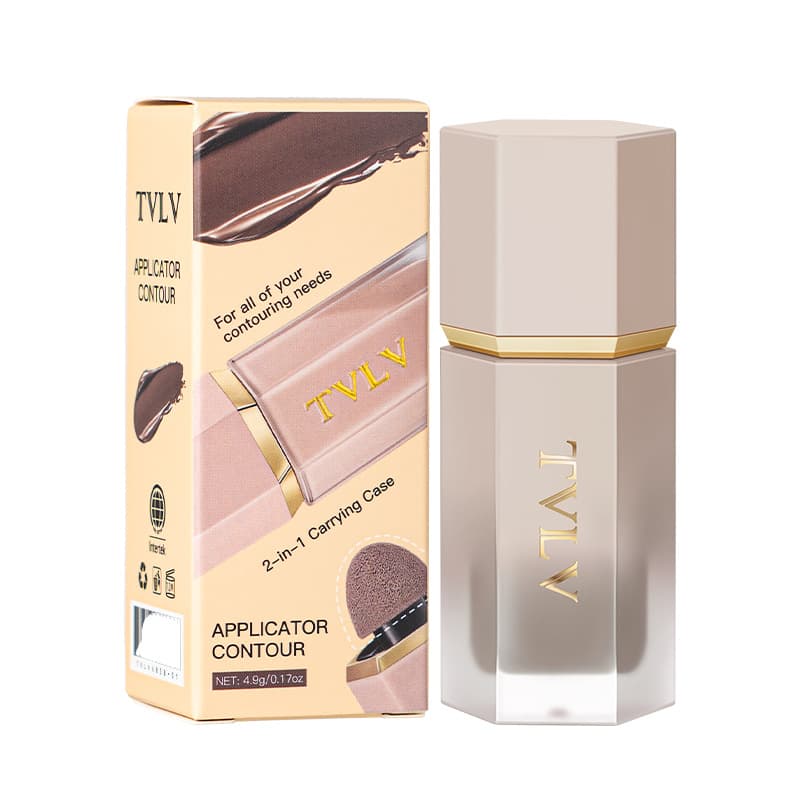 Cross-border TVLV Face Contouring Liquid Natural Nose Shadow Side Shadow Cream Waterproof Sweat-Proof Matte Contour Stick Wholesale
