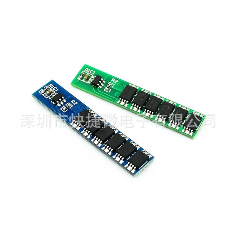 Single-cell 18650 lithium battery protection board, 12A current, 3.2/3.7V, parallel protection/overcharge, over-discharge, overcurrent, and short circuit protection.