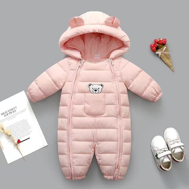Newborn Baby Romper Winter Outdoors Wrap Thick Warm Newborn Set Cotton Coat