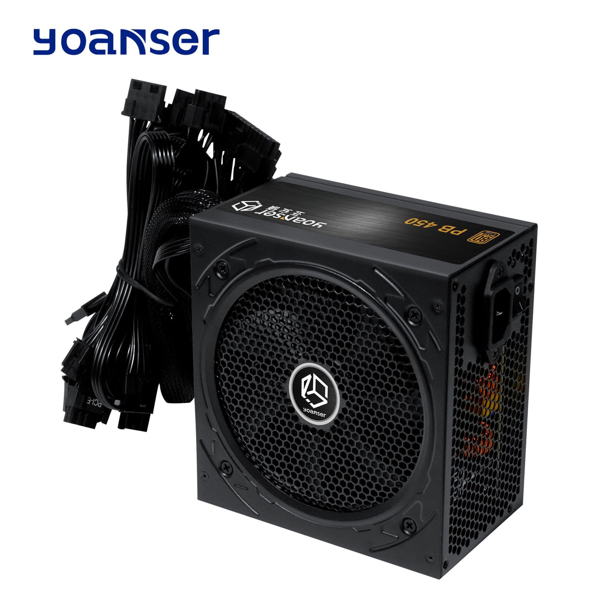 450W Bronze Power Supply ATX450W Bronze Computer Power Supply Bronze 450W PC Power Supply