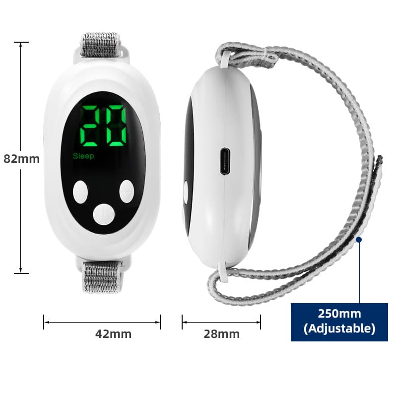 Microcurrent Handheld Soothing Device, USB Rechargeable Sleep Aid with Multiple Settings, Export Bestseller