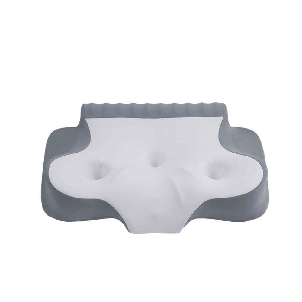 Rebound Memory Foam Butterfly Pillow, Class A Non-Collapsing, Butterfly Shape for Sleep Aid, Home Use Side Sleeping, Spinal Traction Neck Pillow