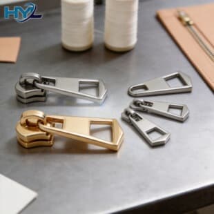 Zipper Head Accessories #5 Zinc Alloy Zipper Head Silver LV Style Zipper Bag Metal Zipper Head Wholesale Stock