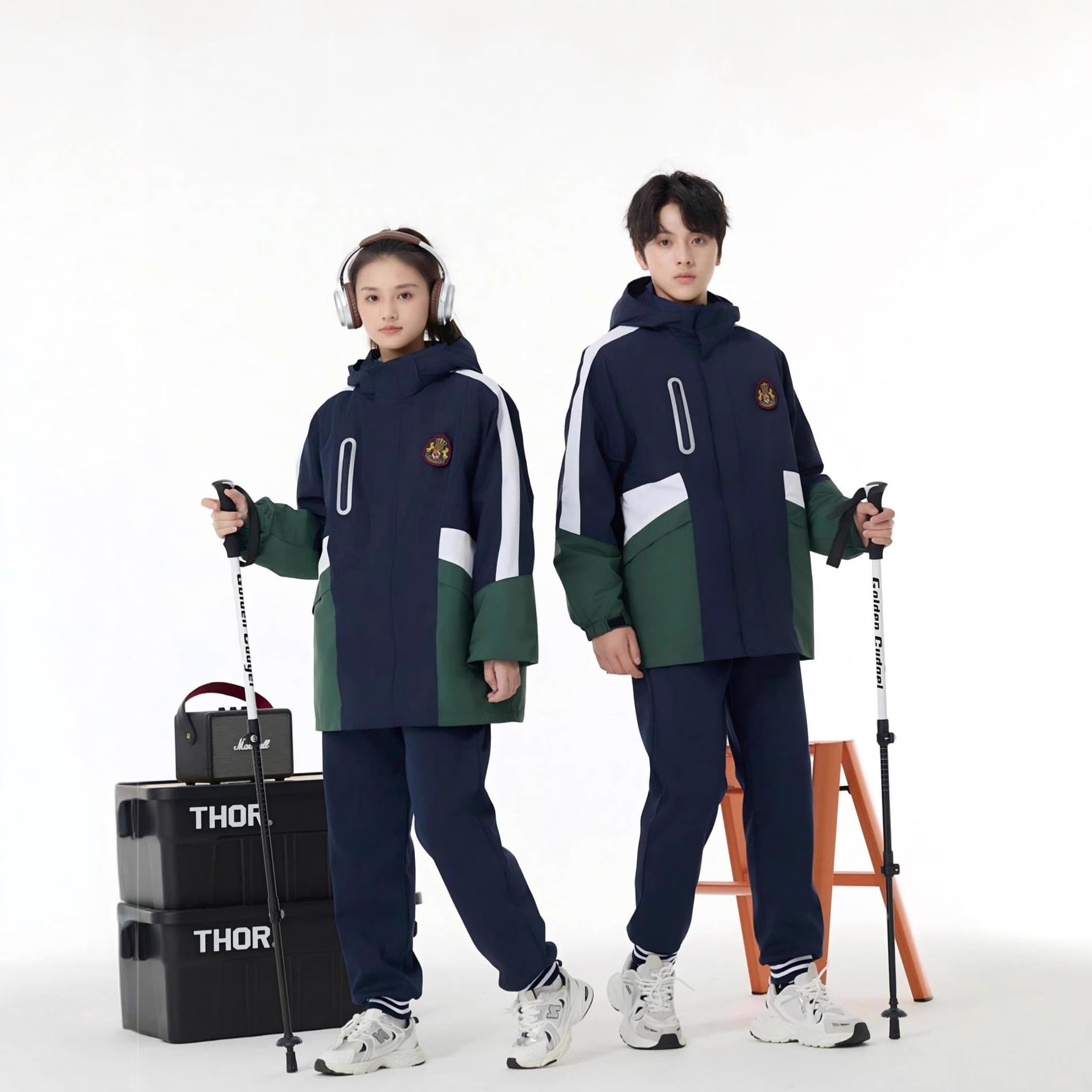 New Winter Uniform Jackets for Kindergarten to Middle School Class and Sports Attire