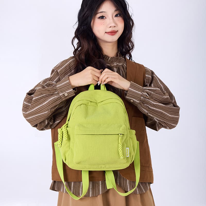 2025 New Korean Style Ins Simple Soft Girl Small Backpack Japanese Ins Harajuku Travel Shopping Mini Backpack