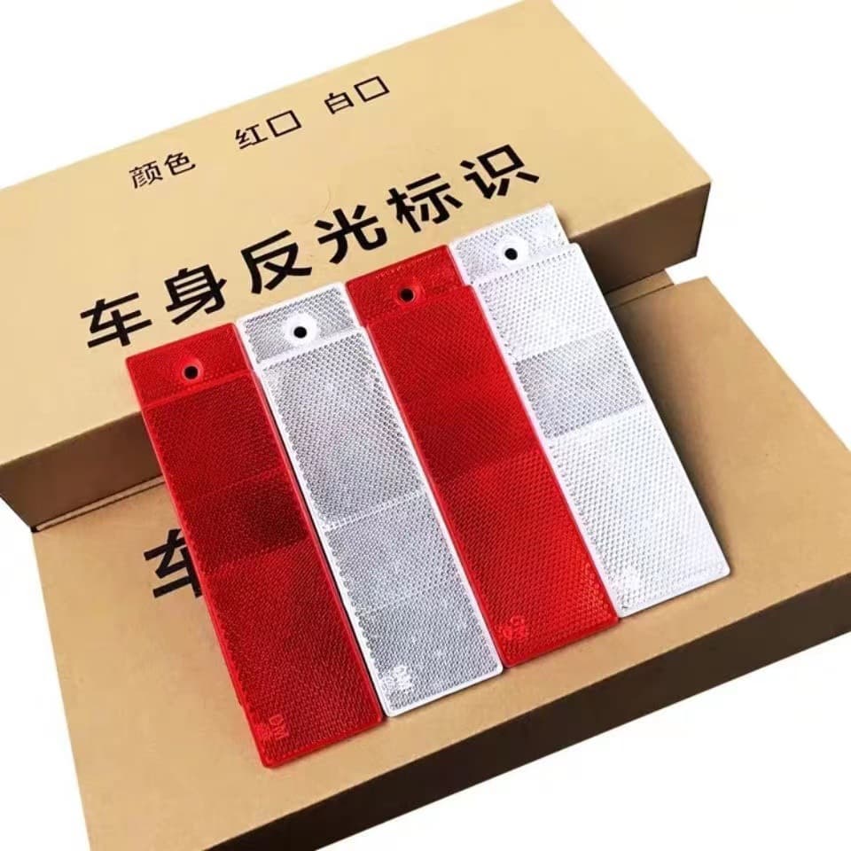 Large Truck/Long Vehicle Specific Plastic Reflective Stickers - Vehicle Tail Reflectors, Refractive Reflective Sheets, Lattice Direct from Manufacturer