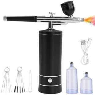 Cross-border Hot Selling Oxygen Injection Device Amazon Electric Spray Gun Airbrush Coloring Beauty Nail Art Painting Spray Oxygen Injection Device