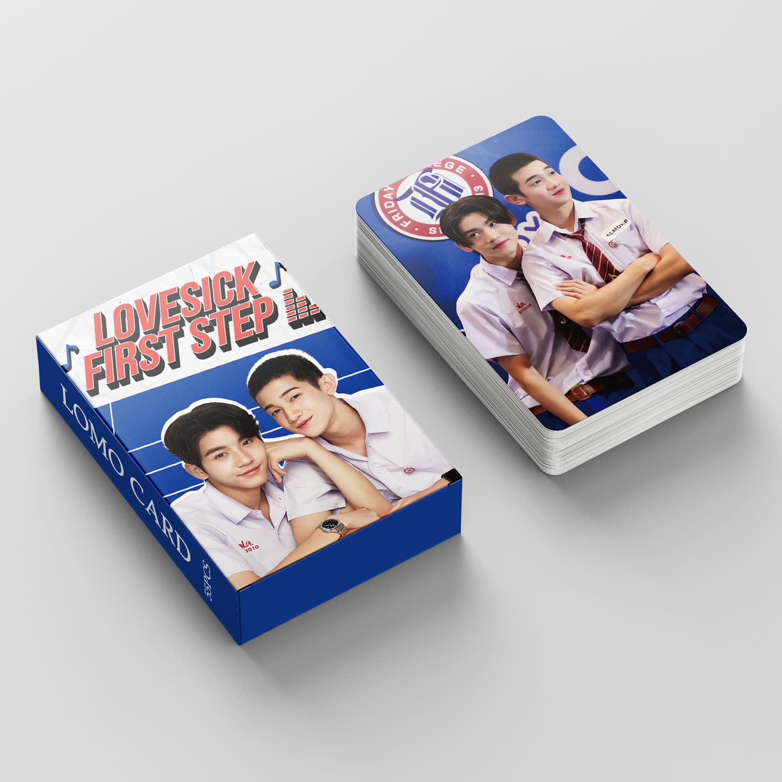 55 in-stock Thai drama "LoveSick 2024" PhunNoh AlmondProgress cards