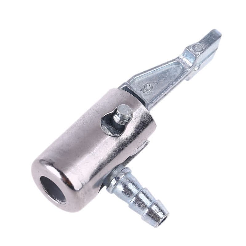 Metal Air Valve for Schrader Valve Bicycle Motorcycle Tire Inflator Pump Metal Air Valve Inflation Adapter