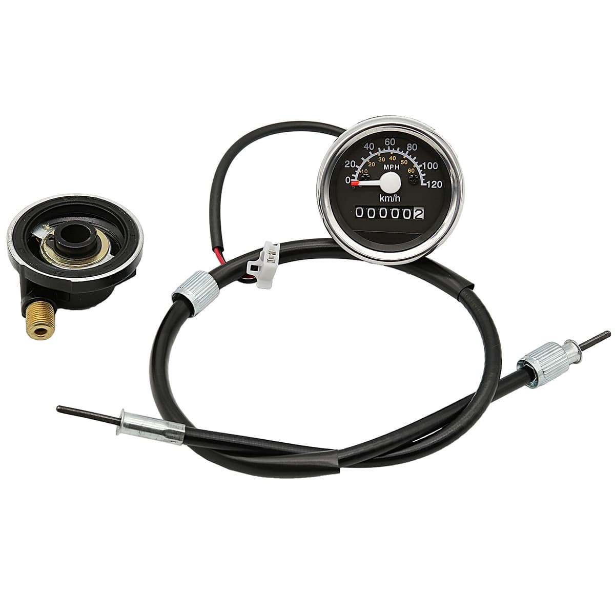 Little Monkey Motorcycle Original Mechanical Instrument Cluster for Jincheng Monkeybike Speedometer Odometer Gauge Gorilla Golden Boy