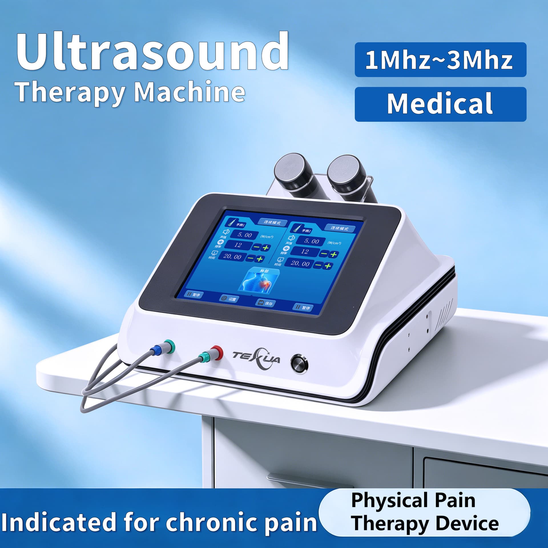 Medical Physical Pain Relief Ultrasound Therapy Device