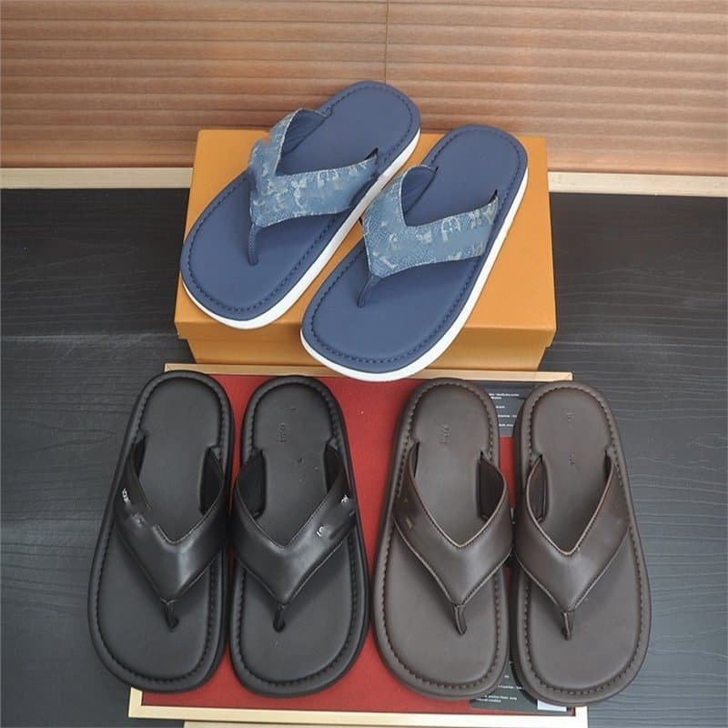 1:1 Original Label Original Box Non-Slip Slippers Quality Sandals Outdoor Slippers Non-Tiring Feet Outdoor Daily Casual Flip Flops