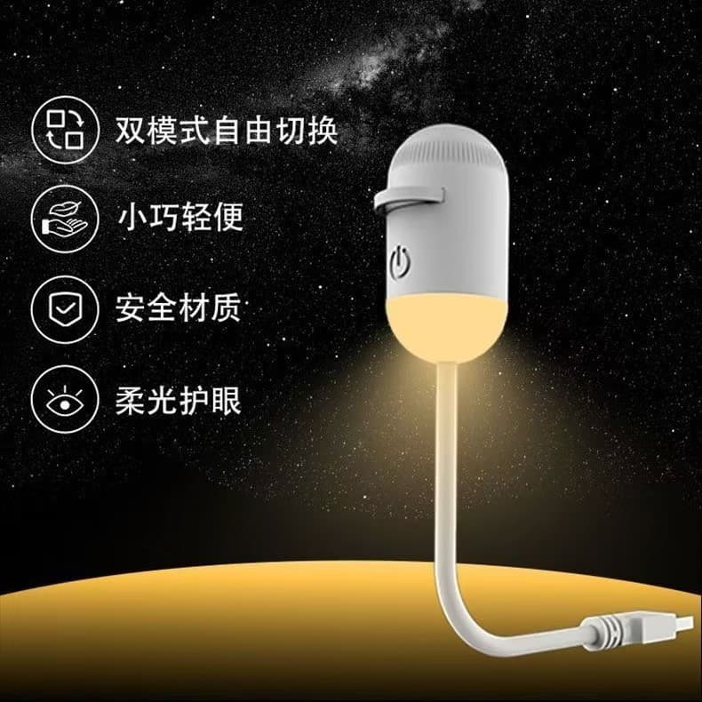 Cross-border Induction Night Light, Hot-selling Starry Sky Light, USB Mini Projector, Starry Ceiling Projection Lamp, Bedroom LED Night Light