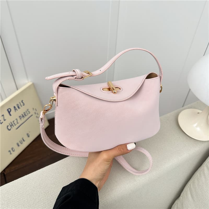 Trendy Niche Handbag for Women Fall/Winter 2026 New Fashionable Shoulder Crossbody Bag Handheld Saddle Crescent Bag